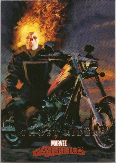 2008 Marvel Masterpieces: Series 2 (Base Set) card 28 Ghost Rider