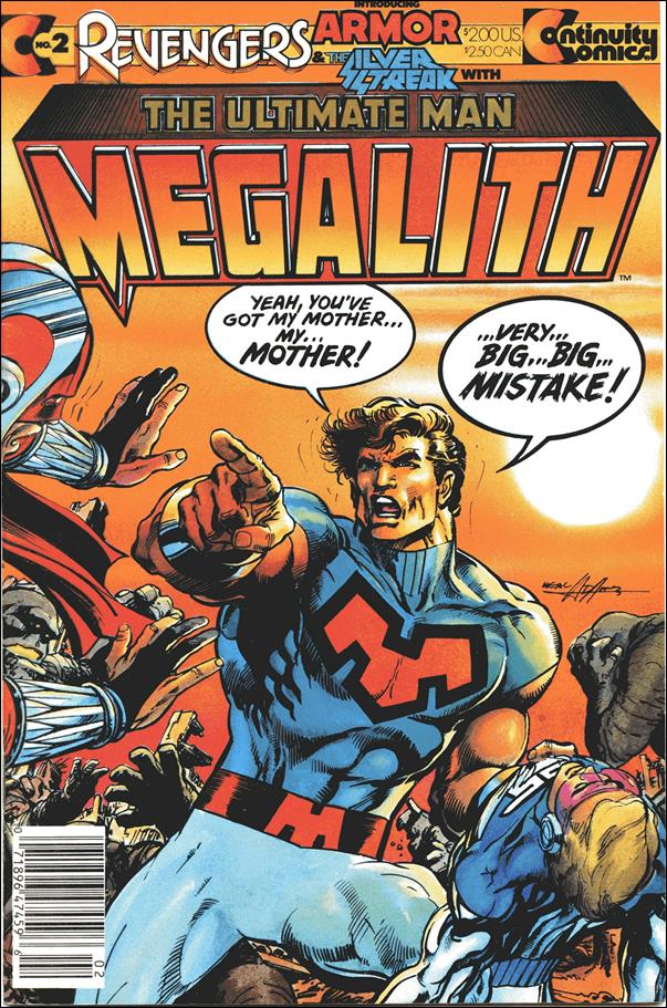 Revengers Featuring Megalith issue 2-B Wraparound Cover/Newsstand Edition