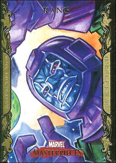 2007 Marvel Masterpieces (Parallel Gold Border Base Set) card 45 Kang