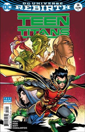 Teen Titans (2016) issue 14-B Chad Hardin Cover