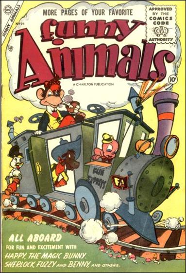 Fawcett's Funny Animals issue 91