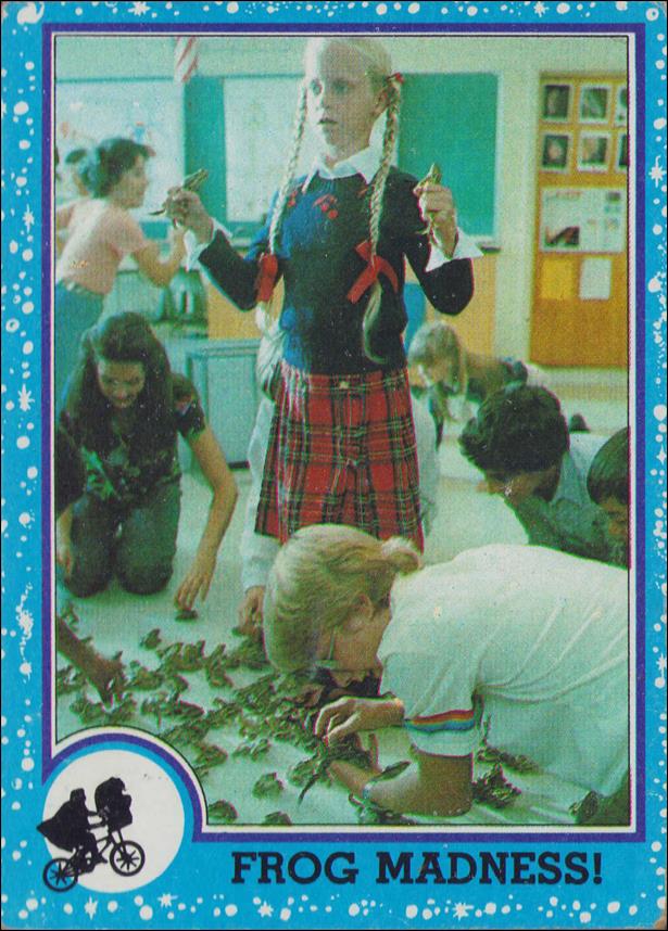 E.T. The Extra-Terrestrial (Base Set) card 31 Frog Madness!
