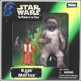Star Wars: The Power of the Force 2 3 3/4" Exclusive Figures figure 7 Kabe and Muftak