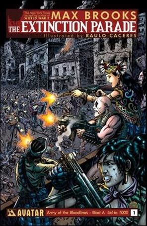 Extinction Parade issue 1-K Army of the Bloodlines - Blast A Cover 1/1000