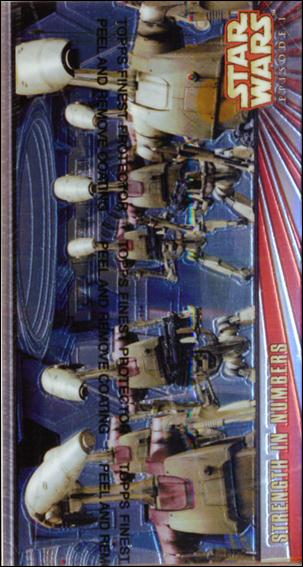 Star Wars: Episode I Widevision: Series 1 (Promo) card '0' Strength in Numbers
