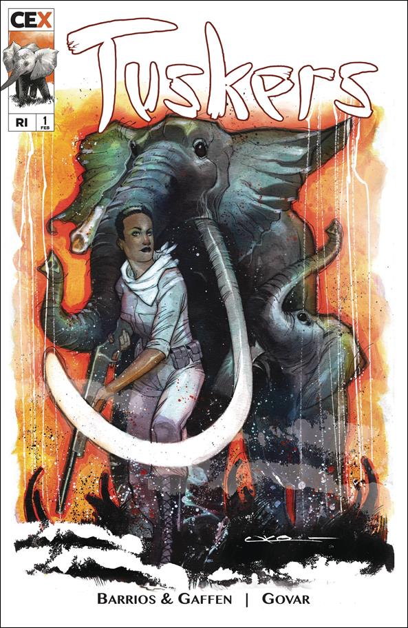 Tuskers issue 1-C Uko Smith 1:10 Cover