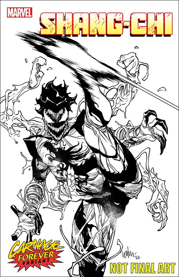 Shang-Chi (2021) issue 10-C Leinil Francis Yu Carnage Forever Cover