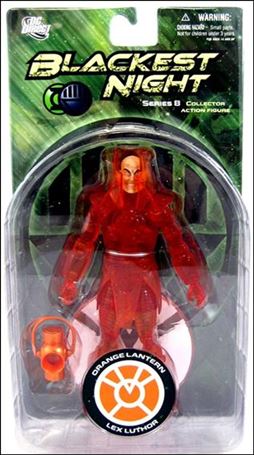 Blackest Night (Series 8) figure 3 Orange Lantern Lex Luthor