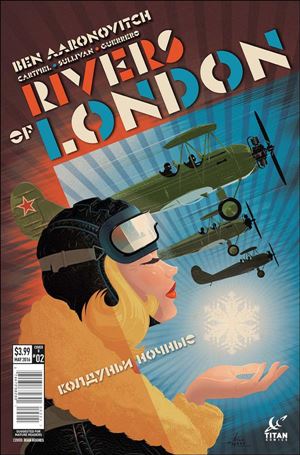 Rivers of London: Night Witch issue 2-B Rian Hughes Cover