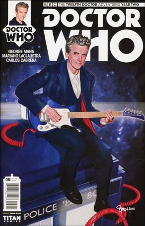 Doctor Who: The Twelfth Doctor Year Two issue 8-C Simon Myers Cover