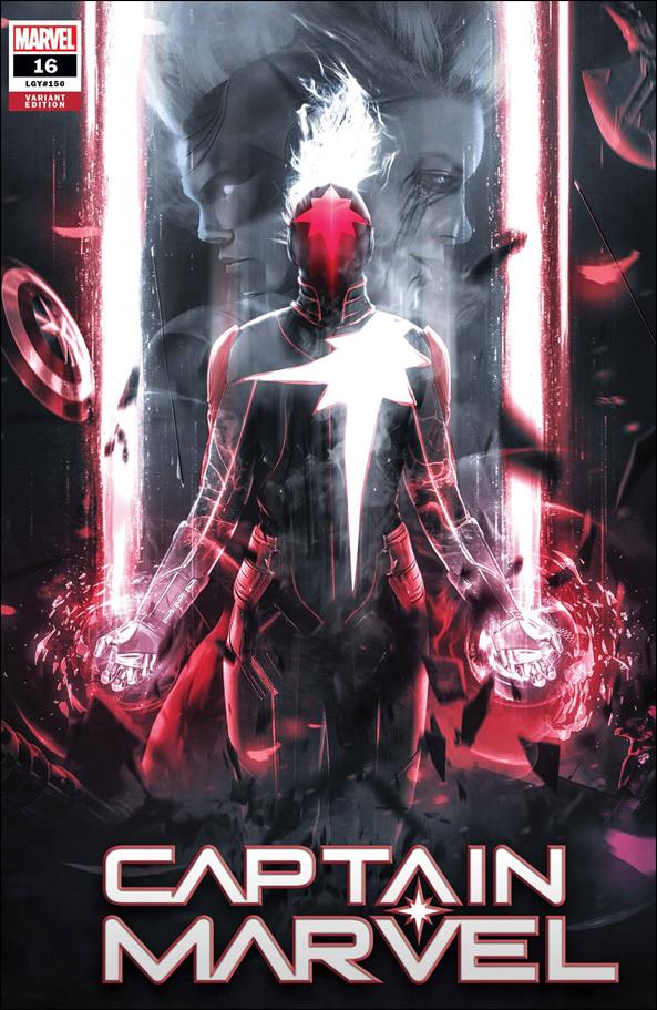 Captain Marvel (2019) issue 16-D Boss Logic Cover