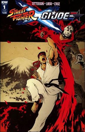 Street Fighter x G.I. Joe issue 1-D Paolo Villanelli Subscription Cover