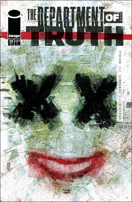 Department of Truth issue 29 Martin Simmonds Cover