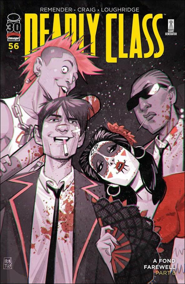 Deadly Class issue 56-C Miki Montllo Cover