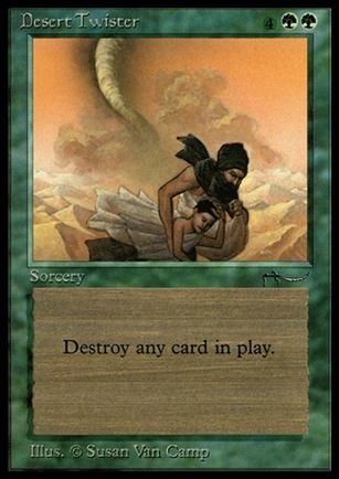 Magic the Gathering: Arabian Nights (Base Set) card 46 Desert Twister