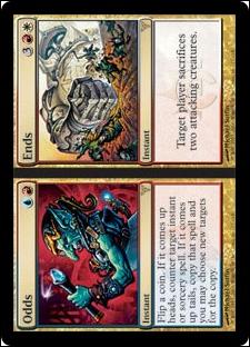 Magic the Gathering: Dissension (Base Set) card 153 Odds//Ends