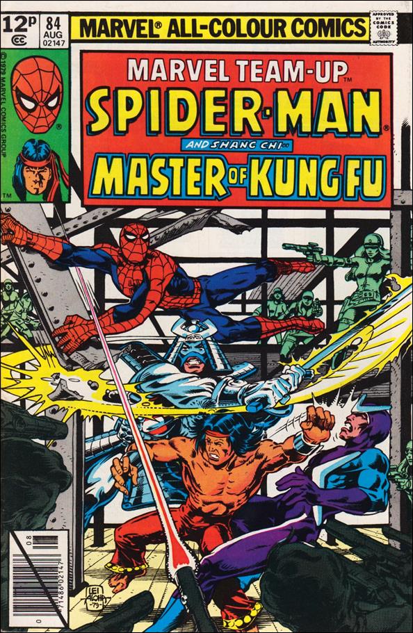 Marvel Team-Up (1972) issue 84-B UK Price Cover