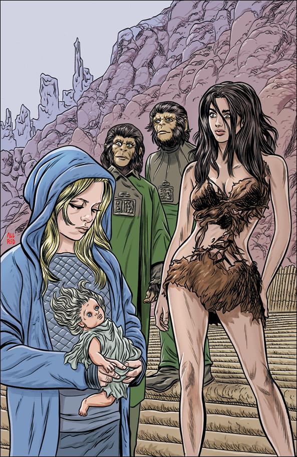Planet of the Apes: The Time of Man issue 1-B Michael Allred Virgin Cover