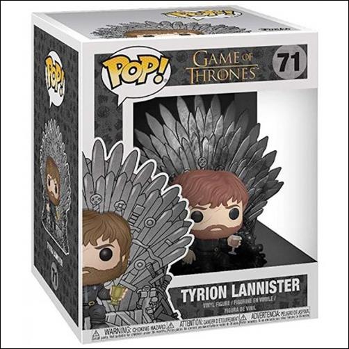 POP! Game of Thrones figure 71 Tyrion Lannister on Iron Throne