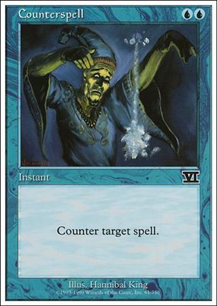 Magic the Gathering: 6th Edition (Base Set) card 61 Counterspell