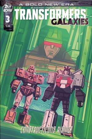 Transformers: Galaxies issue 3-C Angel Hernandez 1:10 Cover