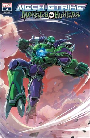 Mech Strike: Monster Hunters issue 3-B R1c0 Cover