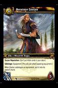 World of Warcraft: March of the Legion (Base Set) card 244 Retainer Zaelan