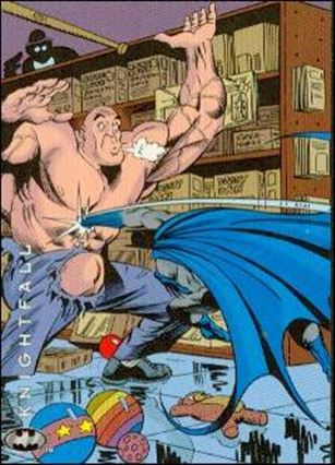 Batman: Saga of the Dark Knight (Base Set) card 75 Knightfall - Behemoth