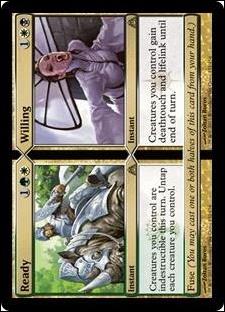 Magic the Gathering: Dragon's Maze (Base Set) card 132 Ready//Willing
