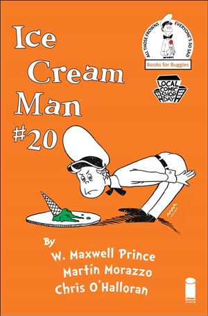 Ice Cream Man issue 20-E Green Eggs and Ham Local Comic Shop Day Cover