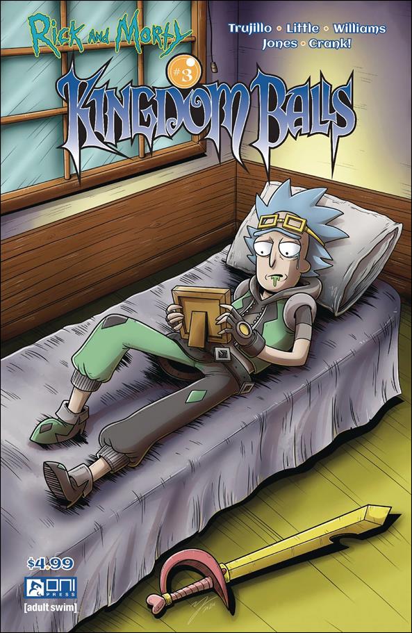 Rick and Morty: Kingdom Balls issue 3-B Mike Vasquez Cover