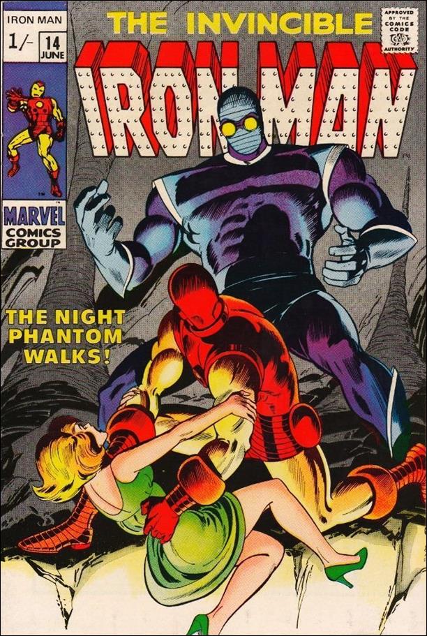 Iron Man (1968) issue 14-B UK Price Cover