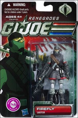 G.I. Joe: 30th Anniversary  figure 9 Renegades Firefly (Saboteur)
