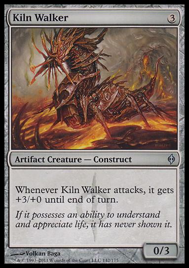 Magic the Gathering: New Phyrexia card 142 Kiln Walker