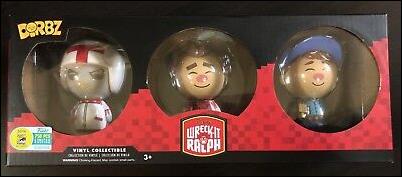 Dorbz Multi-Packs figure Nn13 Turbo ,Wreck-it Ralph, Fix-It Felix Jr. (SDCC)