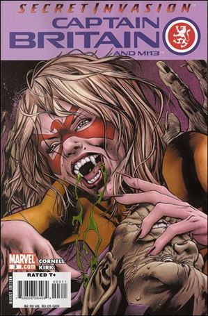 Captain Britain and MI13 issue 3 Bryan Hitch Cover