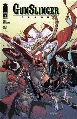 Gunslinger Spawn issue 3-B Brett Booth Cover
