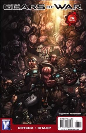 Gears of War issue 4 Brandon Badeaux Cover