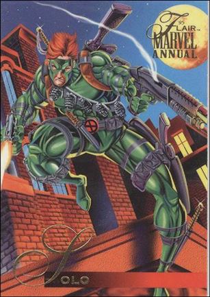 Marvel Annual Flair '95 (Base Set) card 73 Solo