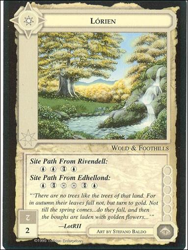 Middle-Earth: The Wizards (Base Set) card 253 Lorien