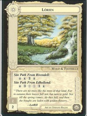 Middle-Earth: The Wizards (Base Set) card 253 Lorien