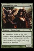 Magic the Gathering: Avacyn Restored (Base Set) card 194 Somberwald Sage