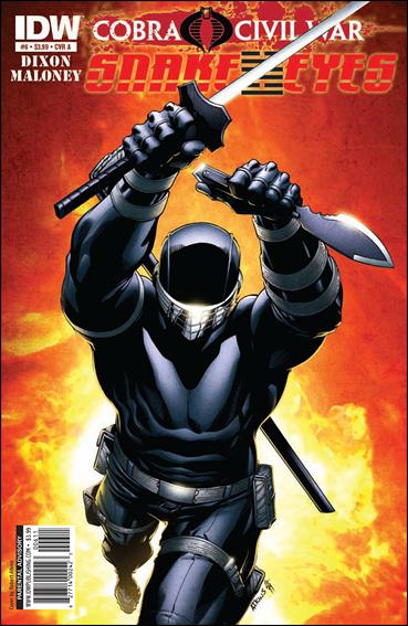 G.I. Joe: Snake Eyes (2011) issue 6 Robert Atkins Cover