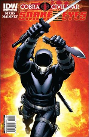 G.I. Joe: Snake Eyes (2011) issue 6 Robert Atkins Cover