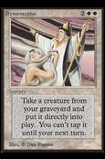 Magic the Gathering: Limited Edition Beta (Base Set) card 35 Resurrection