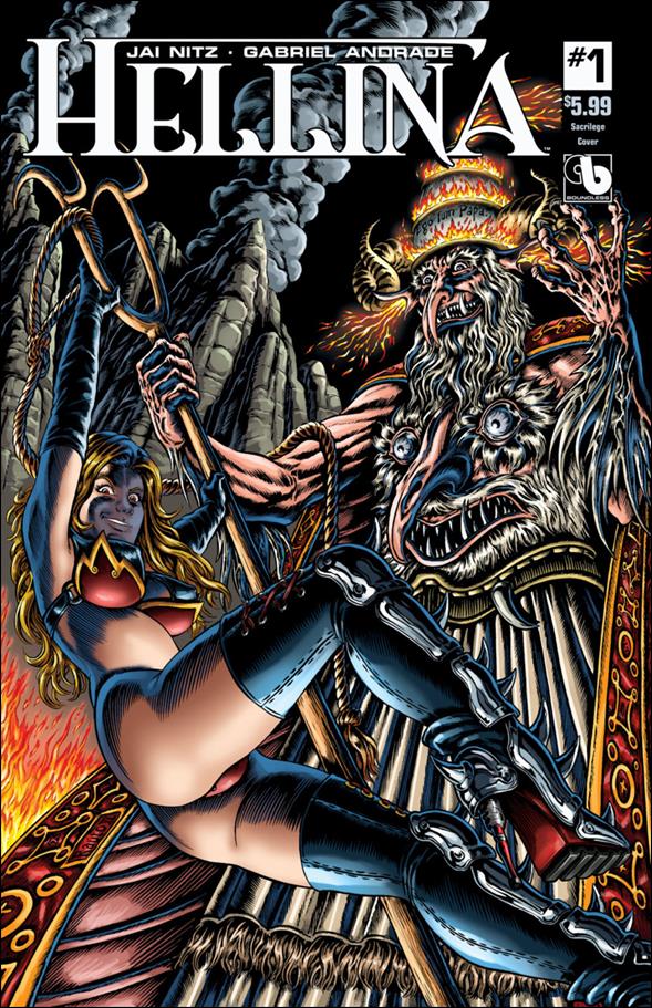Hellina (2016) issue 1-D Sacrilege Cover