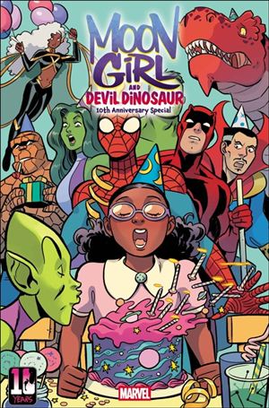 Moon Girl & Devil Dinosaur 10th Anniversary Special issue 1-C Natacha Bustos Cover