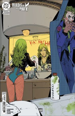 Birds of Prey (2023) issue 20-D Zoe Thorogood April Fools' Cardstock Cover
