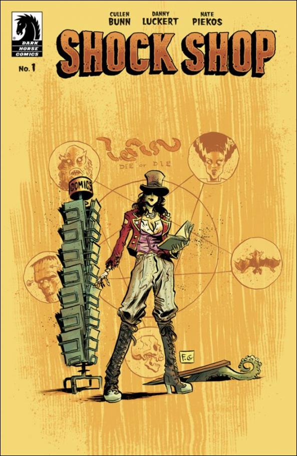 Shock Shop issue 1-B Francesco Francavilla Cover