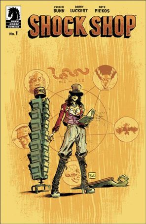 Shock Shop issue 1-B Francesco Francavilla Cover
